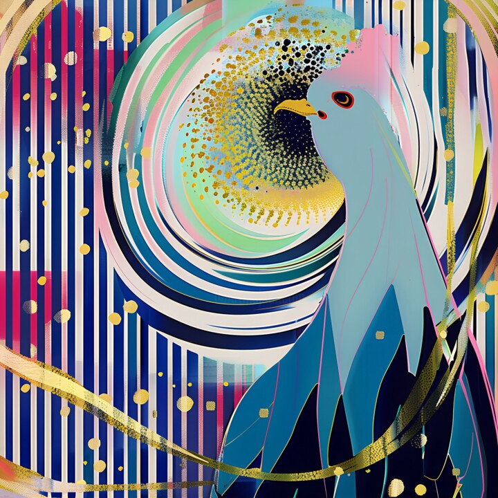 Iridescent Harmony 数字艺术