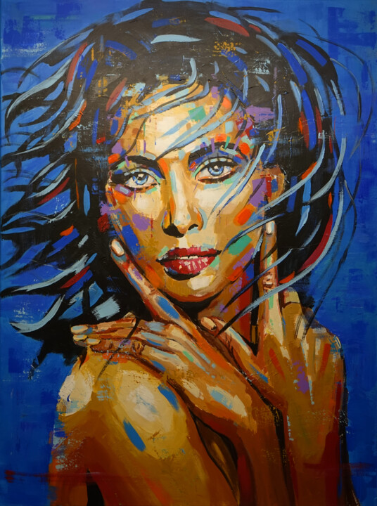 Meaghan 绘画, 63x47.2 in