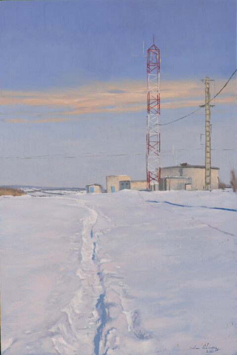 Nevada en los Depositos II Schilderij, 23,6x15,8 in