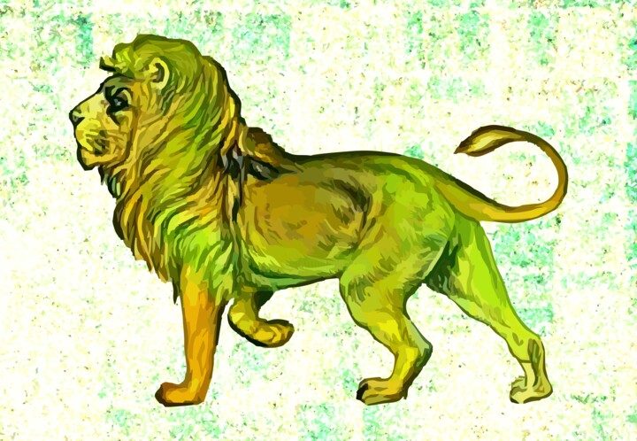 Lion 数字艺术