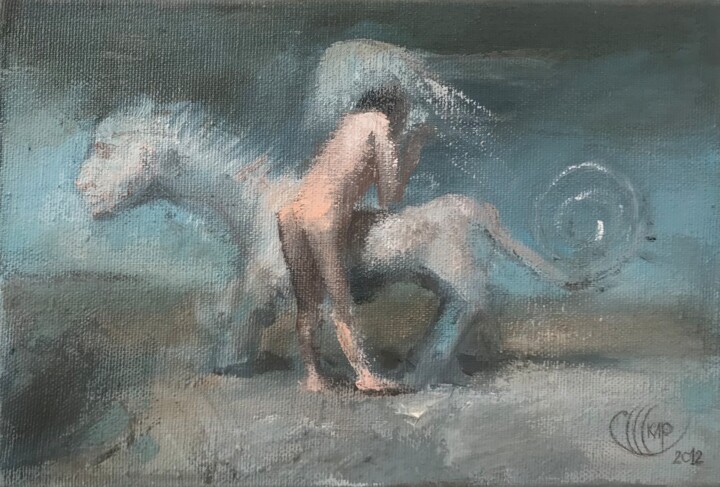 绘画,  7.9x11.8 in 