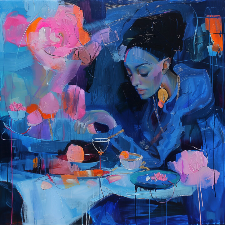 绘画,  39.4x39.4 in 