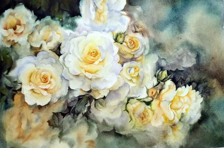 绘画,  15x22 in 