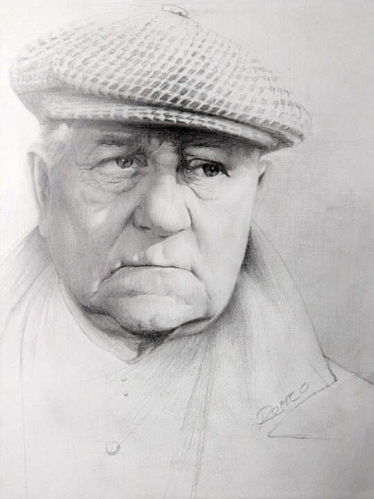 Jean Gabin 图画, 11.8x8.7 in