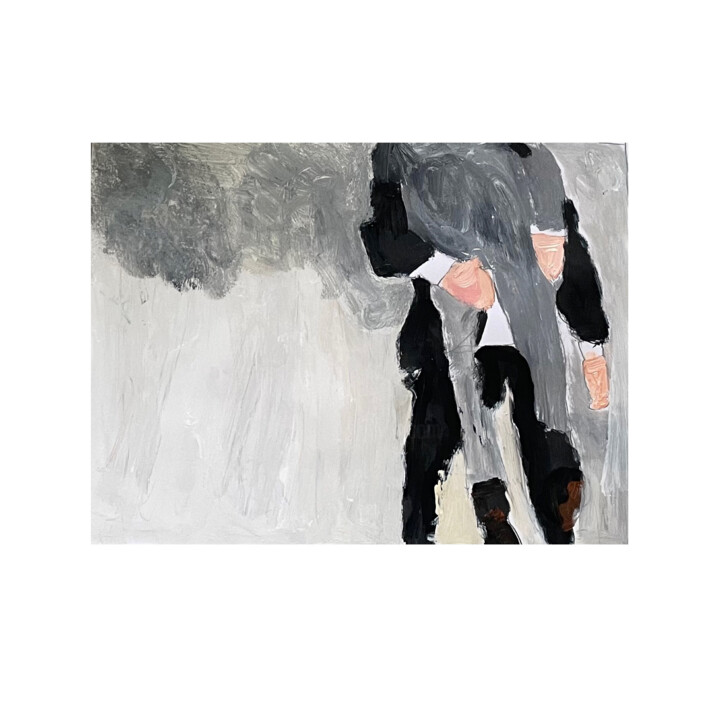 Untitled painting I 绘画, 12.2x12.2 in