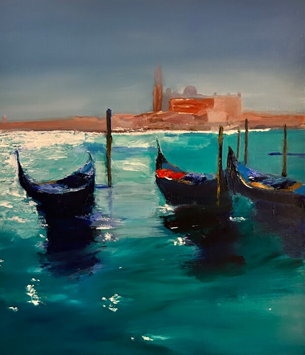 Venise sublimée Painting, 23.6x19.7 in