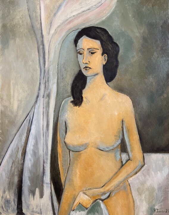Le bain 绘画, 36.6x28.7 in