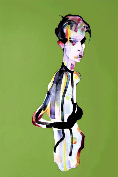 Hey sister ! 02 绘画, 47.2x31.5 in