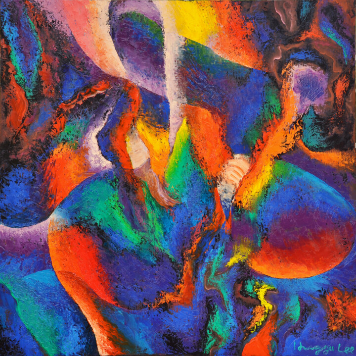 History of Life - Chaos 1 绘画, 39.4x39.4 in