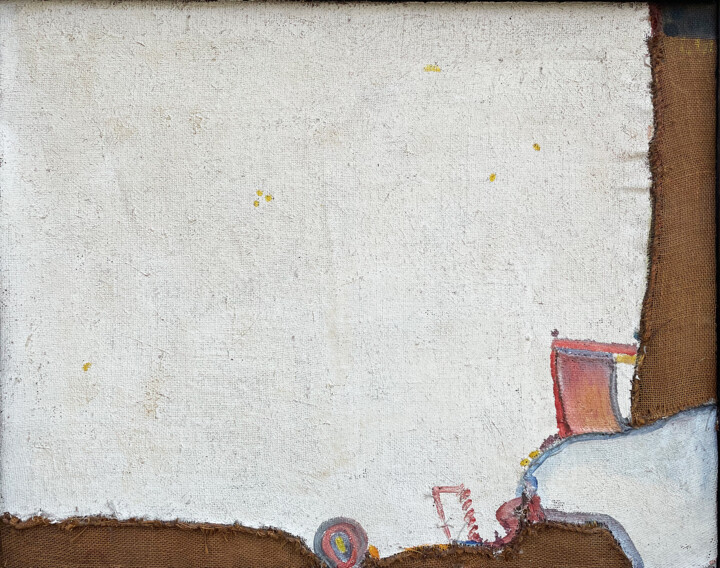 Painting titled "What I Did On My Ho…" by Manfred Lieber, Original Artwork, Oil Mounted on Wood Panel