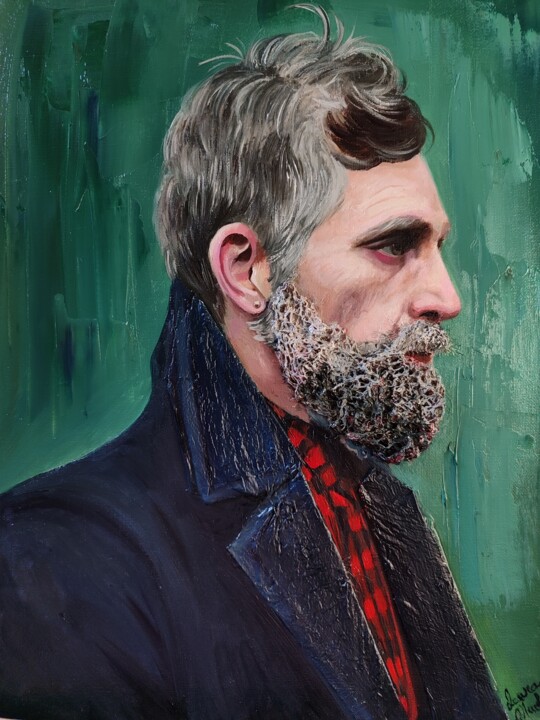 lo scozzese 绘画, 15.8x11.8 in