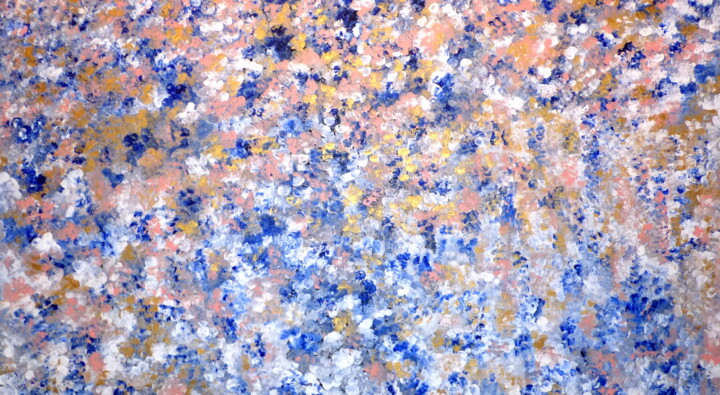 MilleFiori Painting, 39.4x70.9 in