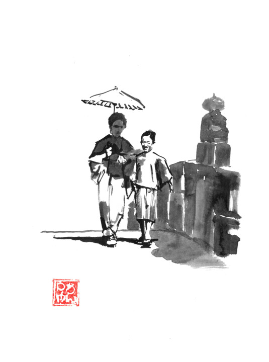 图画,  15.8x11.8 in 