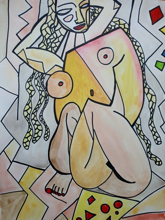 Die Geburt der Pizza 图画, 15.8x11.8 in