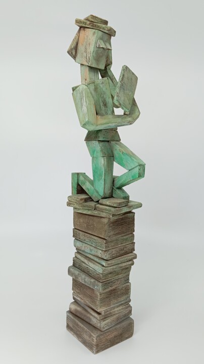雕塑,  11.8x3.2 in 