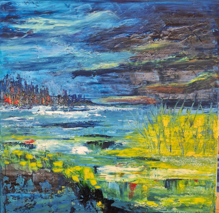 MARECAGE 绘画, 19.7x19.7 in