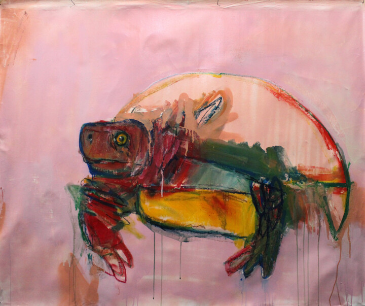 Chlórytnačka Large 绘画, 42.5x51.6 in