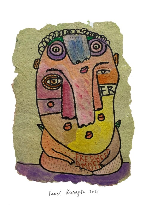 绘画,  11.7x8.3 in 