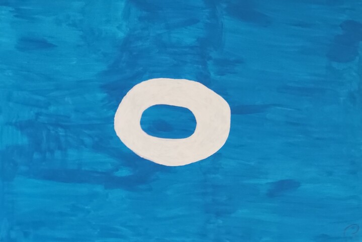 Painting titled "it's done" by Jan Theuninck, Original Artwork, Acrylic