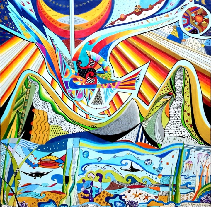 图画,  23.6x23.6 in 
