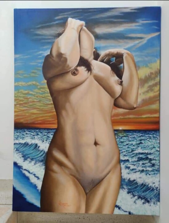 Pasiones catrachas 绘画, 39.4x31.5 in