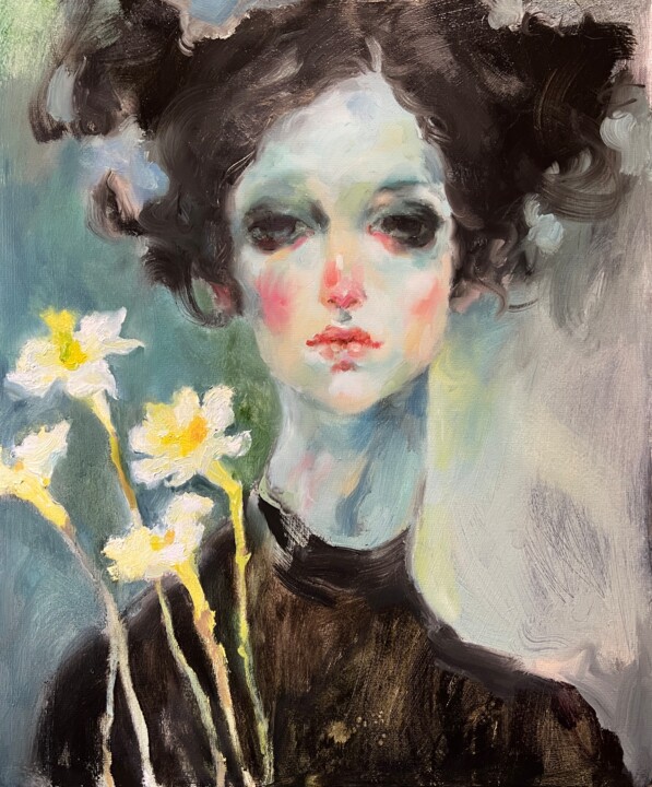 Margarita 绘画, 23.6x20 in
