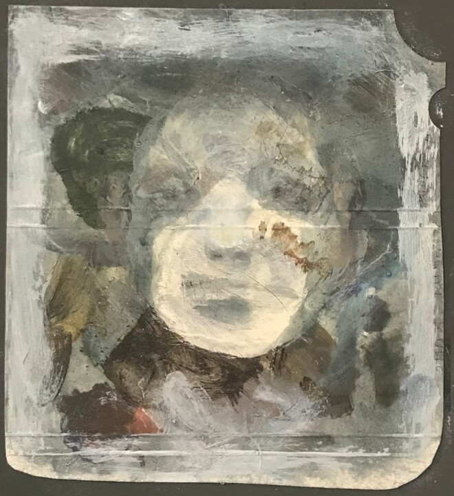绘画,  7.9x7.1 in 