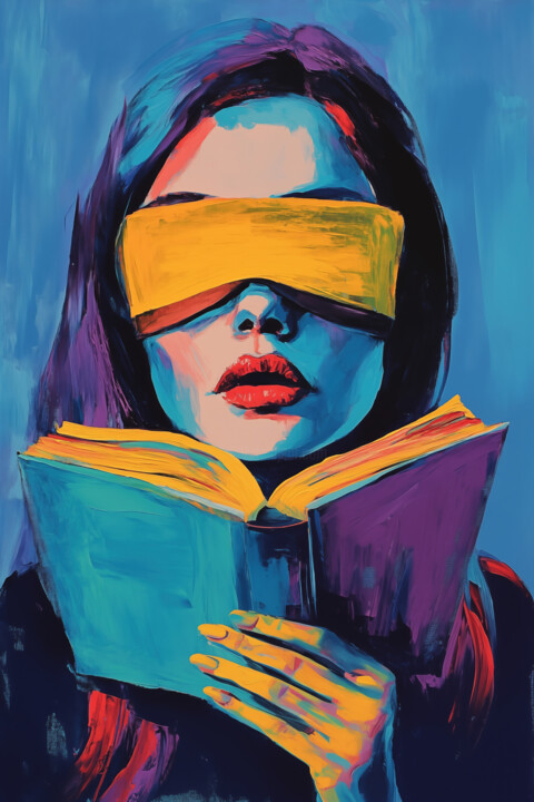 Die Vorleserin | The Female Reader 数字艺术