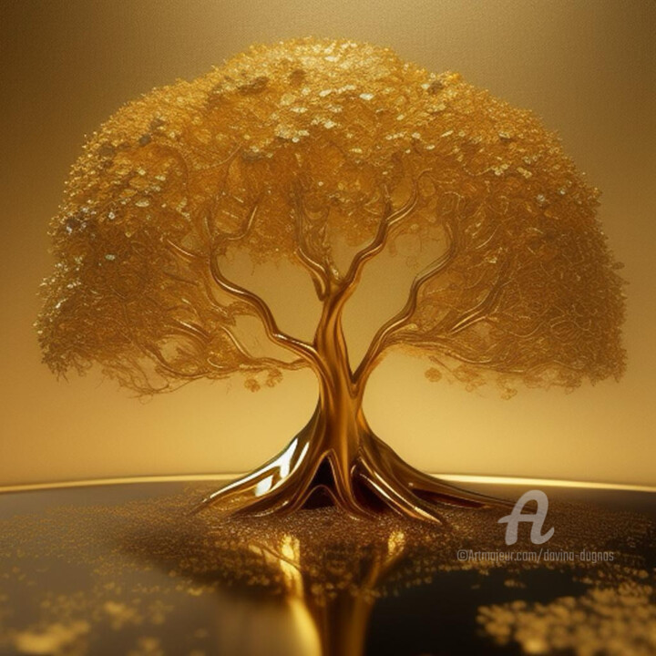 Money golden tree 5555 Digital Arts