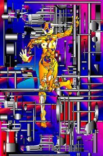 "THECNOCUESTION" başlıklı Dijital Sanat Ffmendoza tarafından, Orijinal sanat