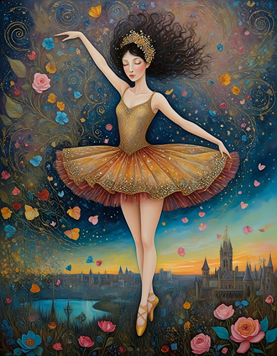 whimsical dance 数字艺术