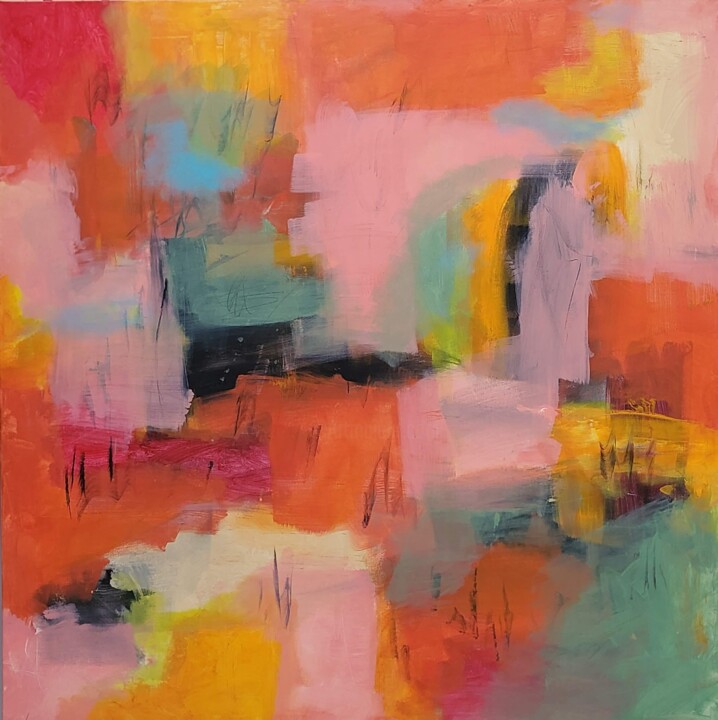Outback Spirit 绘画, 35.8x35.8 in