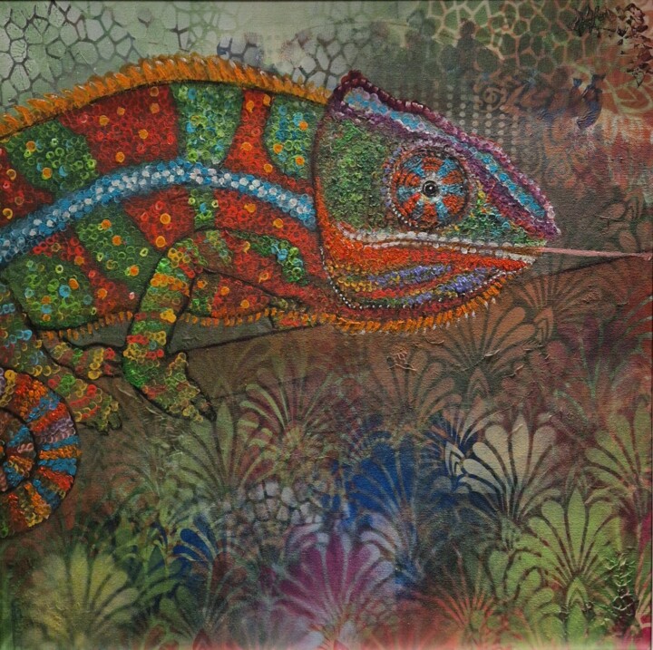 Peinture intitulée "Expérience n°3 - Le…" par Ralph.S, Œuvre d'art originale, Acrylique Monté sur Châssis en bois