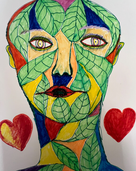 Endless love 绘画, 11.7x8.6 in