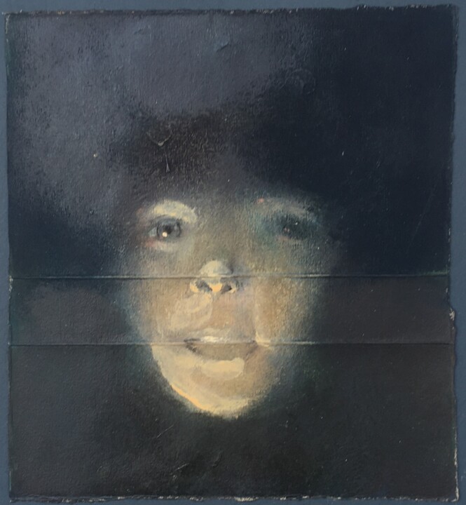 绘画,  8.7x7.9 in 