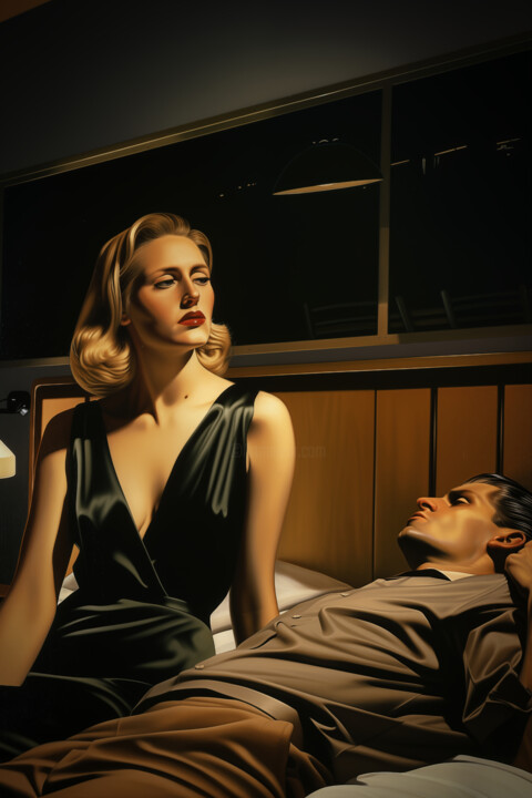 Hopper schläft schon | Hopper Is Already Sleeping 数字艺术