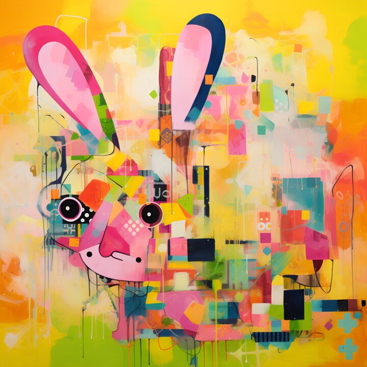Radiant Rabbit 数字艺术