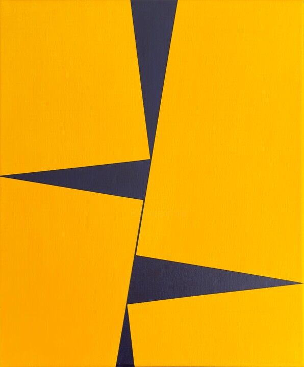 Schilderij getiteld "Missed Kiss" door Jean-Marc Gardeux, Origineel Kunstwerk, Acryl