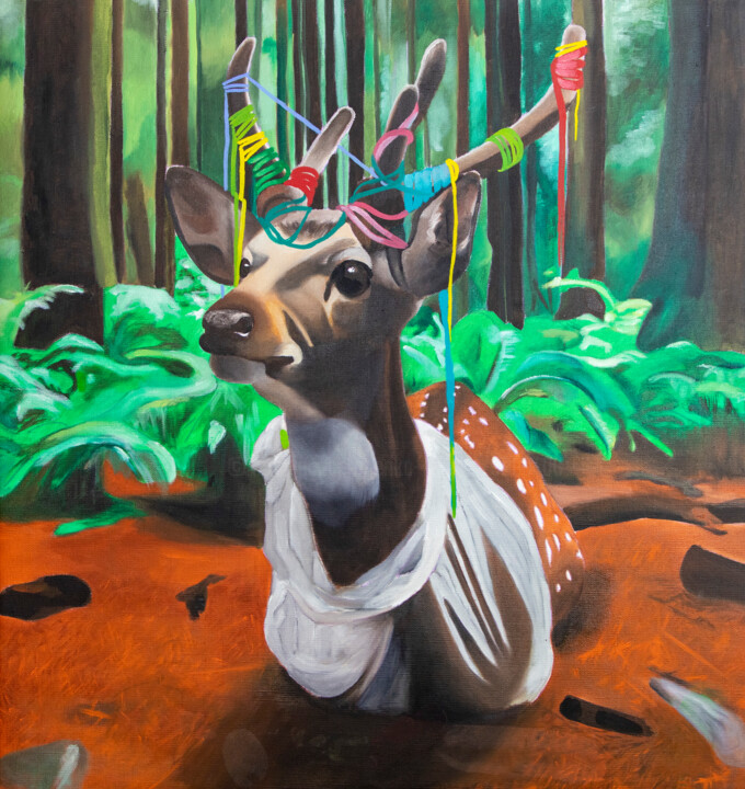 ombra del progresso 3 绘画, 39.4x37.4 in