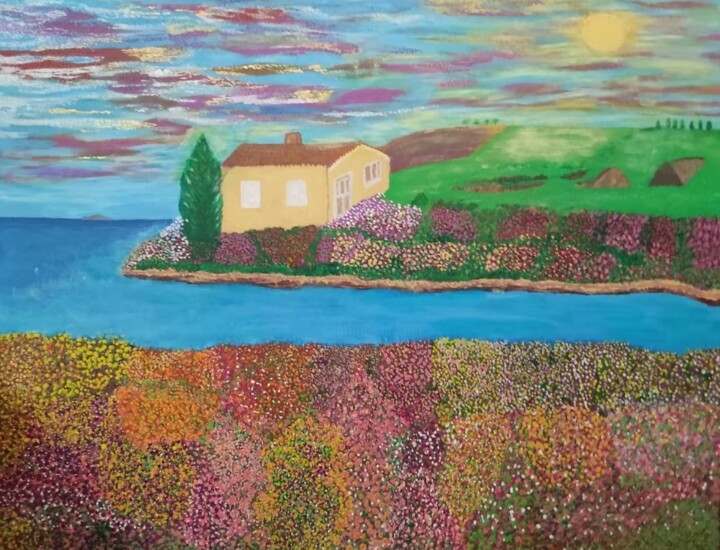 M'y 绘画, 31.5x43.3 in