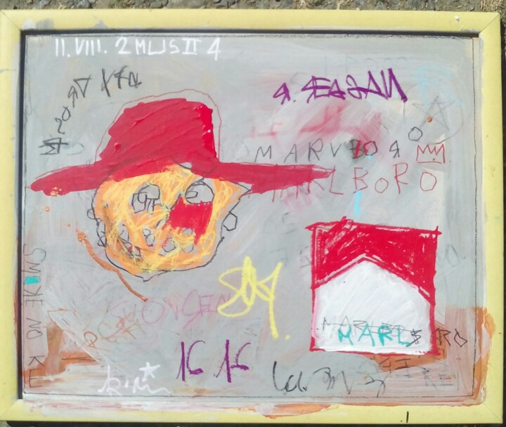 Smoke no kill's 绘画, 17.3x20.9 in