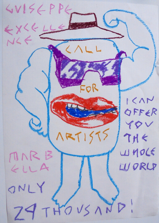 CALL FOR ARTISTS Rysunek, 16,5x11,8 in
