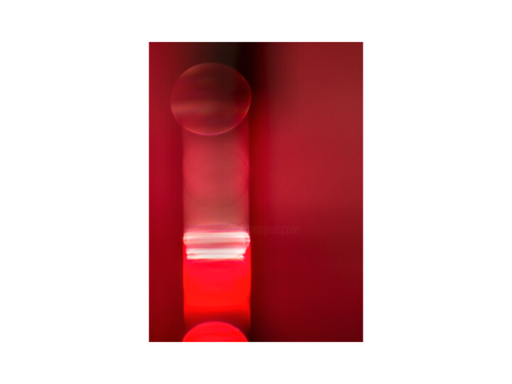 Fotografía titulada "PAGE 43" por Michel Akrich, Obra de arte original, Light Painting