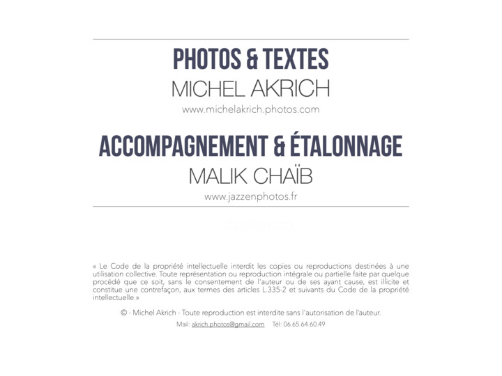 Fotografía titulada "PAGE 46" por Michel Akrich, Obra de arte original, Fotografía digital