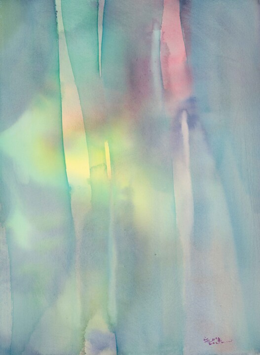 Pittura intitolato "印象西藏-7 Impression o…" da Hongfeng Guo, Opera d'arte originale, Acrilico