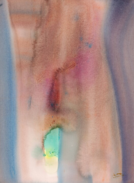 阿尔忒弥斯的浴室-2 The Bath of Artemis-2 绘画, 29.5x20.9 in