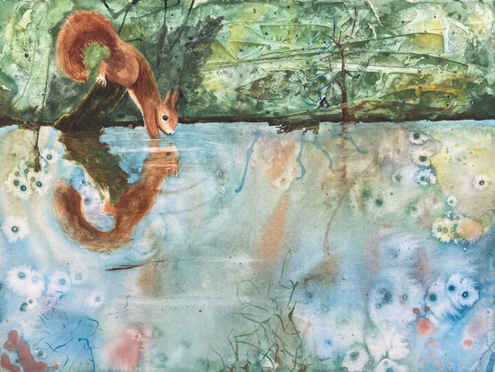 绘画,  11.8x15.8 in 