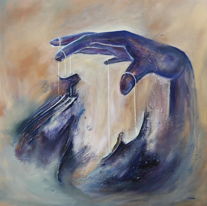 绘画,  39.4x39.4 in 