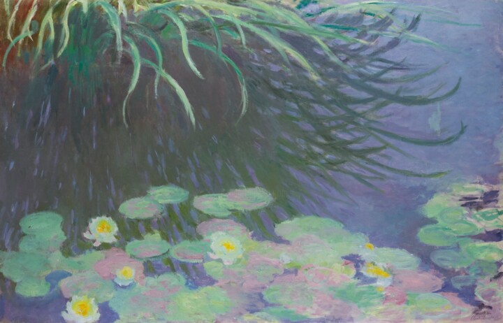 Nymphéas 19 Картина, 51,2x78,7 in