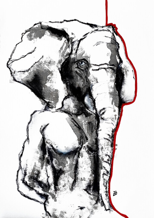 绘画,  15.8x11.6 in 